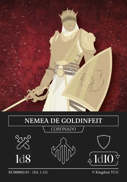 Carta de Coronado: Nemea de Goldinfeit