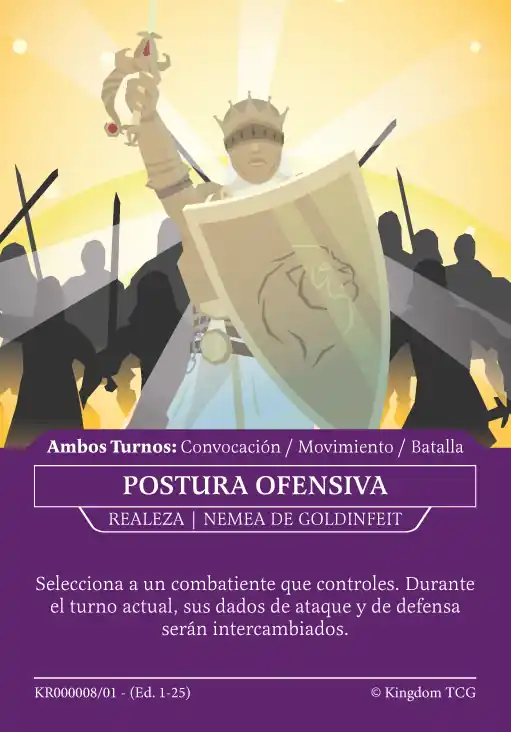 Carta de Realeza: Armadura Divina (Nemea de Goldinfeit)