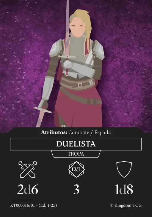 Carta de Tropa Nivel 3: Duelista