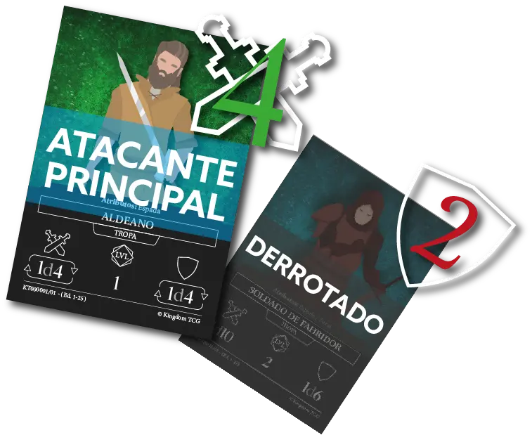 Ataque defendido en el ciclo de batalla.