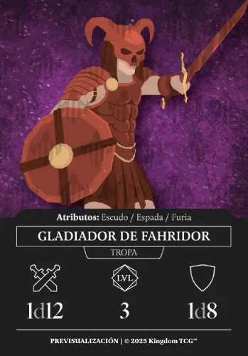 GLADIADOR DE FAHRIDOR