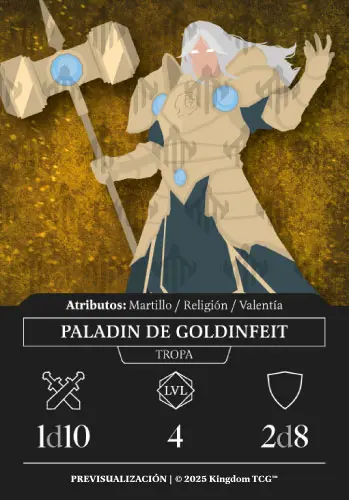 PALADIN DE GOLDINFEIT