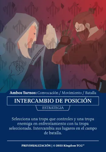 INTERCAMBIO DE POSICIÓN