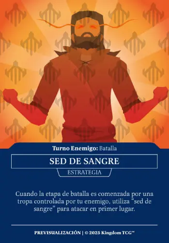 SED DE SANGRE