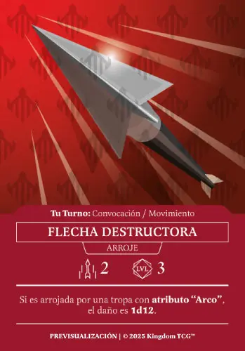 FLECHA DESTRUCTORA