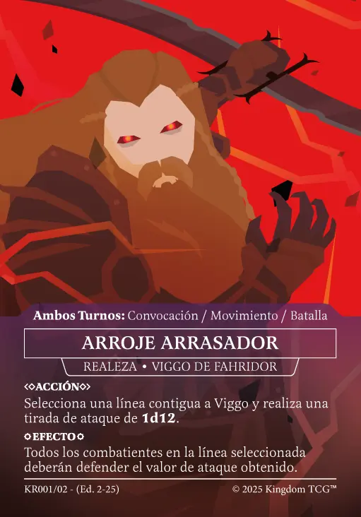 ARROJE ARRASADOR