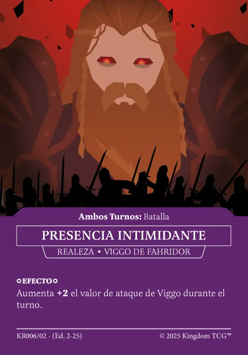 PRESENCIA INTIMIDANTE