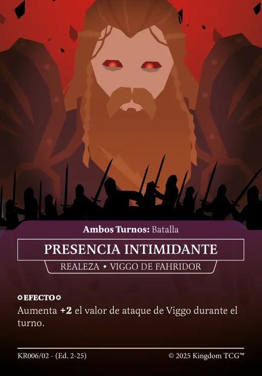 PRESENCIA INTIMIDANTE