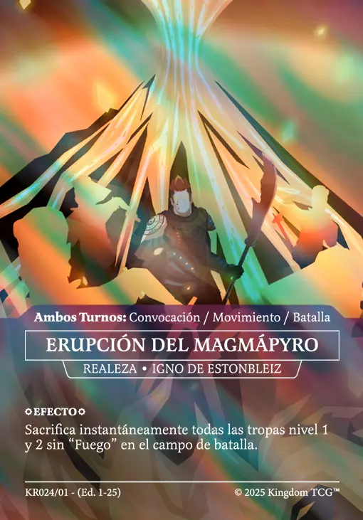 ERUPCIÓN DEL MAGMÁPYRO