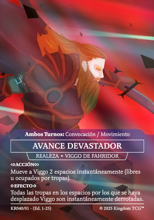 AVANCE DEVASTADOR