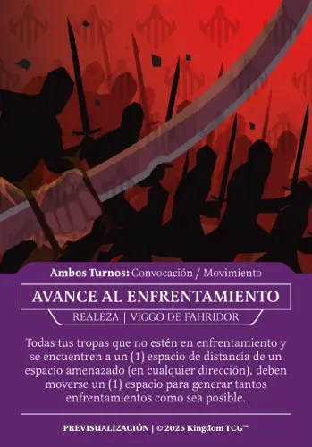 AVANCE AL ENFRENTAMIENTO