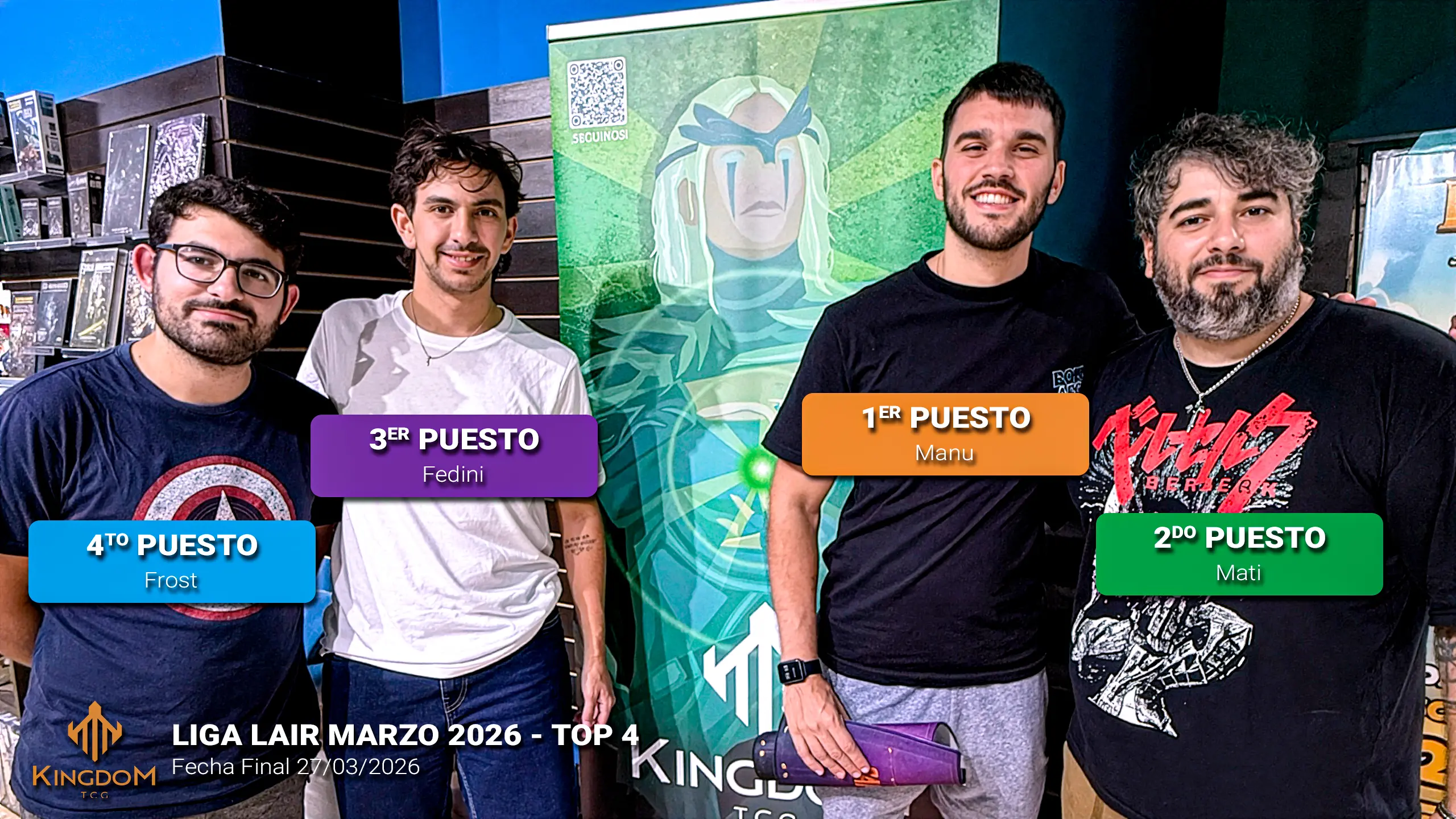 Ganadores de la Liga